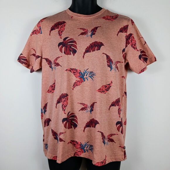 Free Planet Other - Free Planet Men's M T Shirt Organic Cotton Blend Tropical Print
